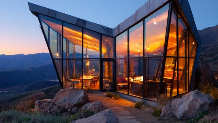 17 Modern Glass Cabins for Mountain Living